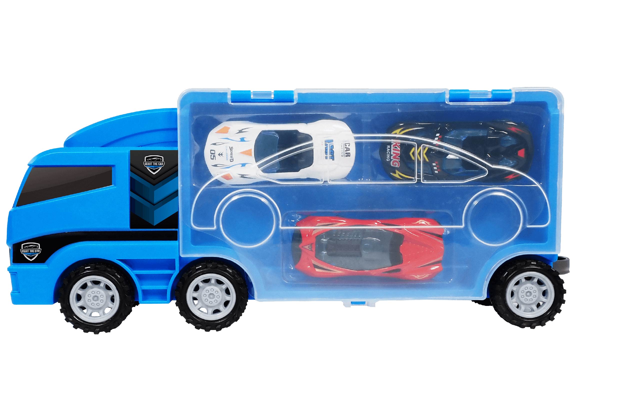 ダイキャストミニカーつきトレーラー | 株式会社ハック