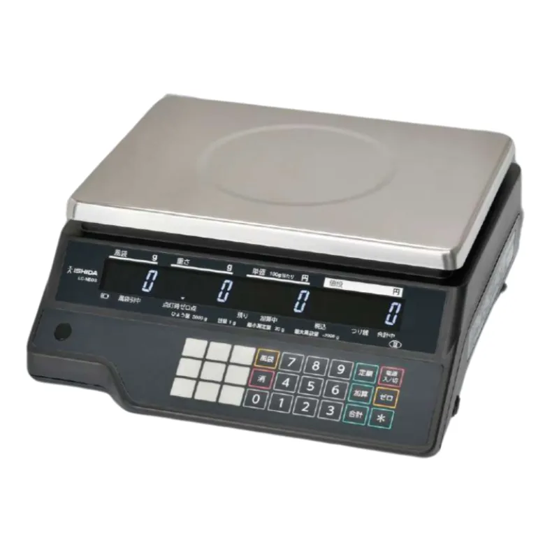 ㈱イシダ イシダ 検定付 対面料金はかり LC-NEO3 15kgの業務用はかり