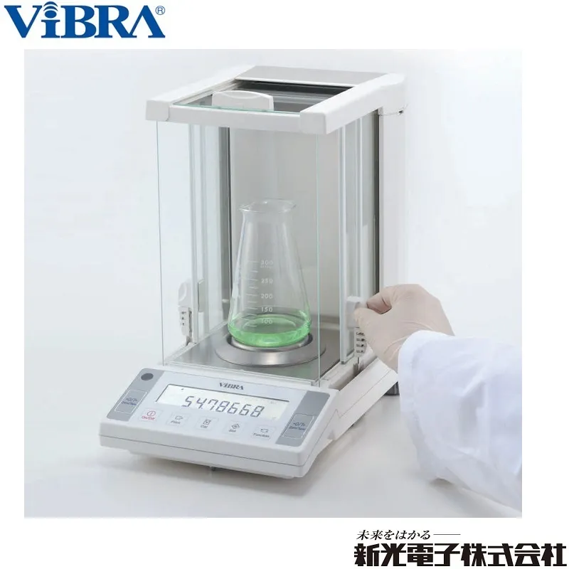 新光電子㈱ 新光電子(VIBRA)分析天秤 XFR-224：校正分銅内蔵型｜ひょう