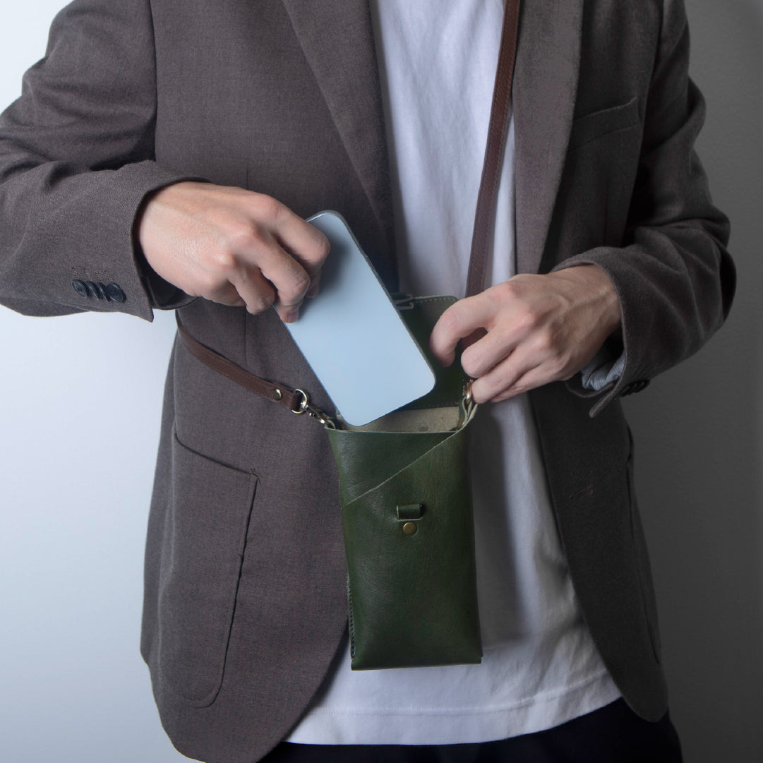 サコッシュ 日本製 小さめ JAPAN FACTORY ジャパンファクトリー