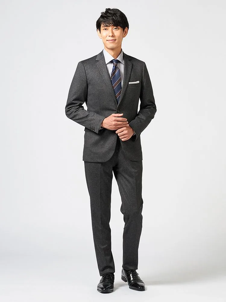 極美品⭐️theory、スーツ上下、グレー色、春夏向き、少し大きめのサイズ