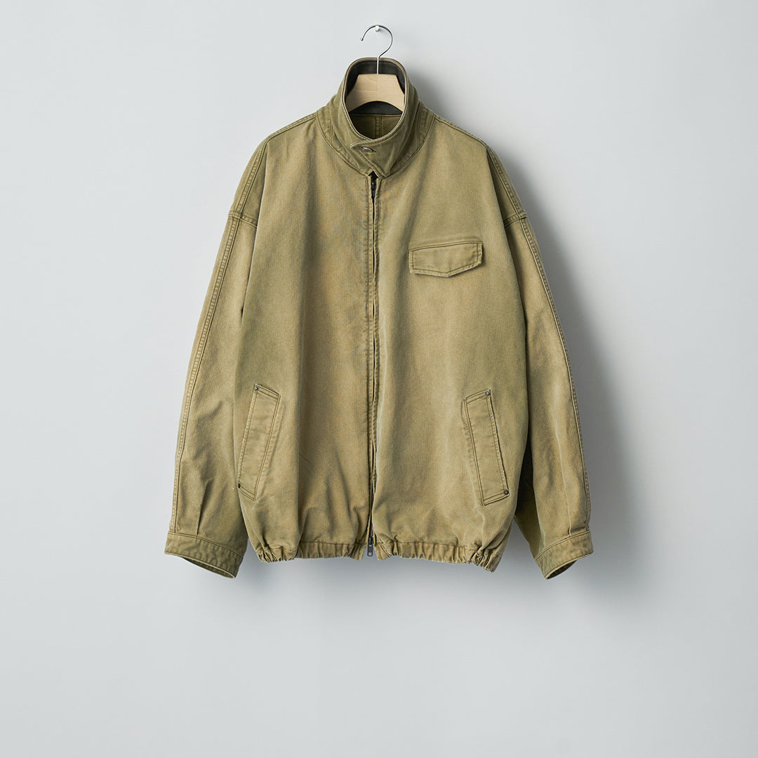 ssstein - SULFUR DYED WHIP CORD VINTAGE ZIP JACKET | Harmonia公式