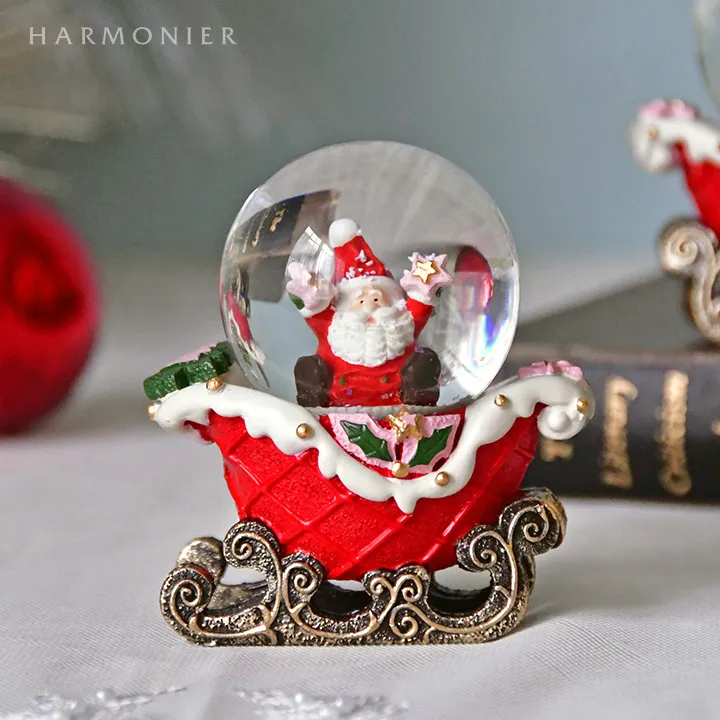 ミニスノードーム/スレッジ（サンタ/ツリー）｜クリスマス雑貨の通販