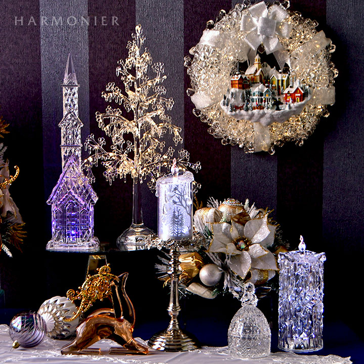 LEDアクリルアイシーリース｜クリスマス雑貨の通販 ハルモニア web