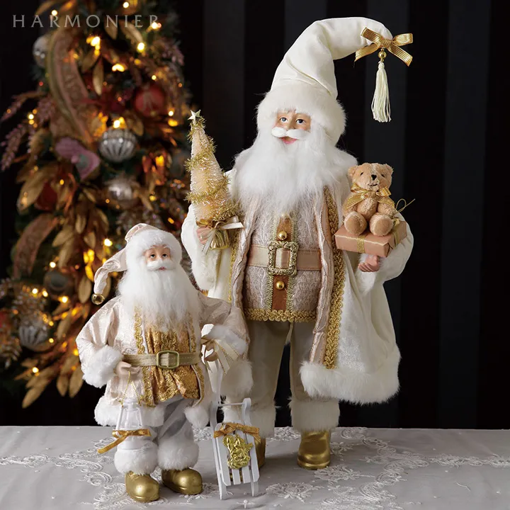 ハルモニア サンタクロース 人形 クリスマス デコレーション ドール