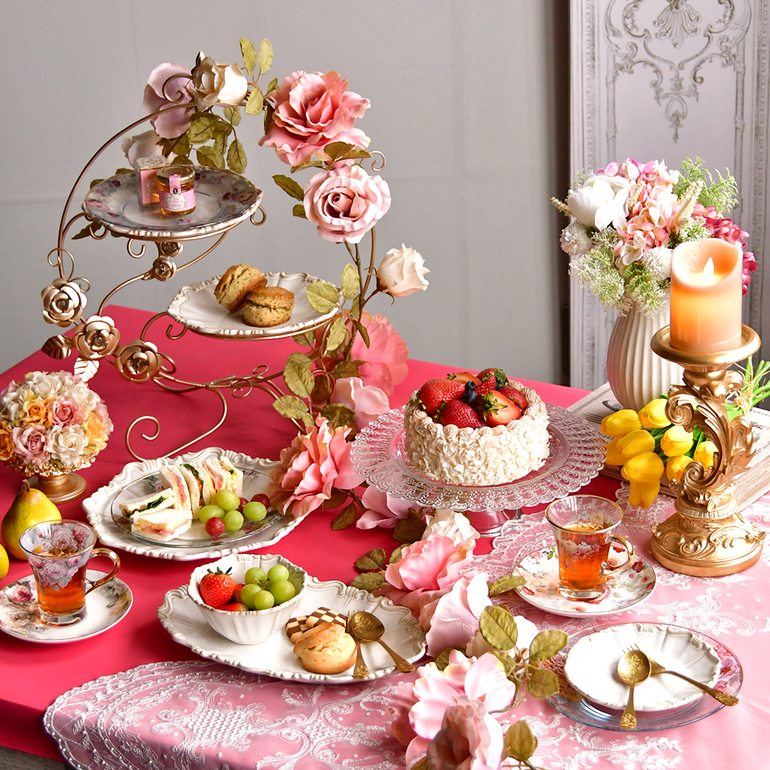 おしゃれなケーキスタンドでアフタヌーンティを | 輸入雑貨の通販