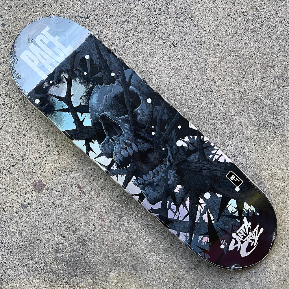 8.7in x 31.825in PACE DEATHTRAP SKATEBOARD DECK – ハスコオンライン