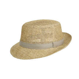 送料無料】日本製 麻 メッシュ メンズハット サイズアジャスターつき S