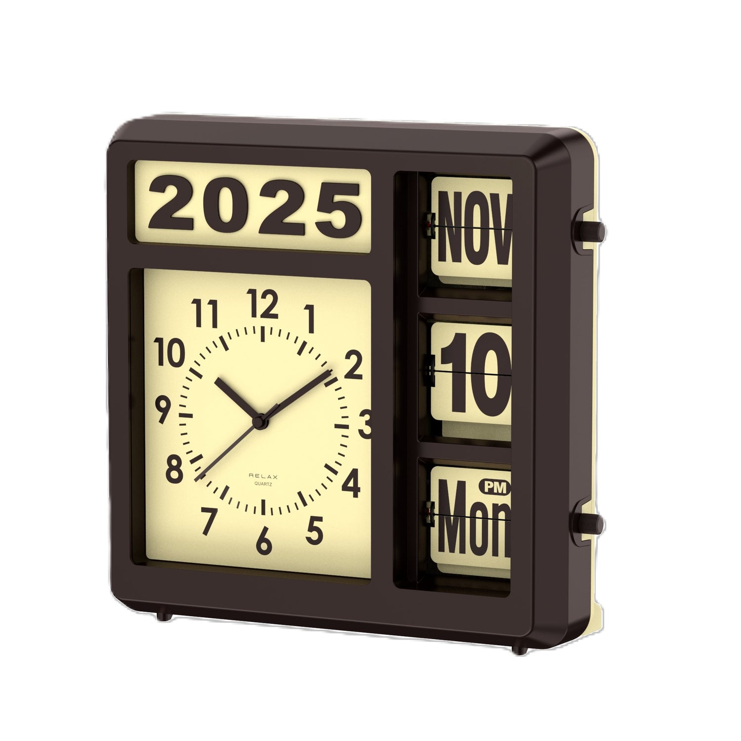 今日”を大切にしたくなるカレンダー付きクロック – HATCH