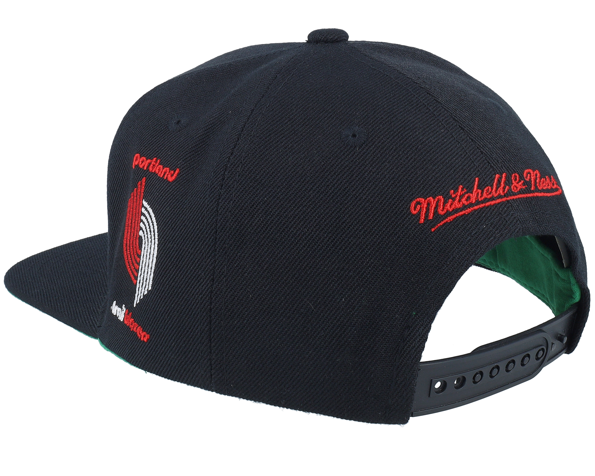 Portland Trail Blazers Triple Play Black Snapback | Hatstoreworld.com