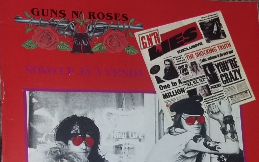 Sugestão do dia: Guns n'Roses – GN'R Lies. - Headbangers Brasil