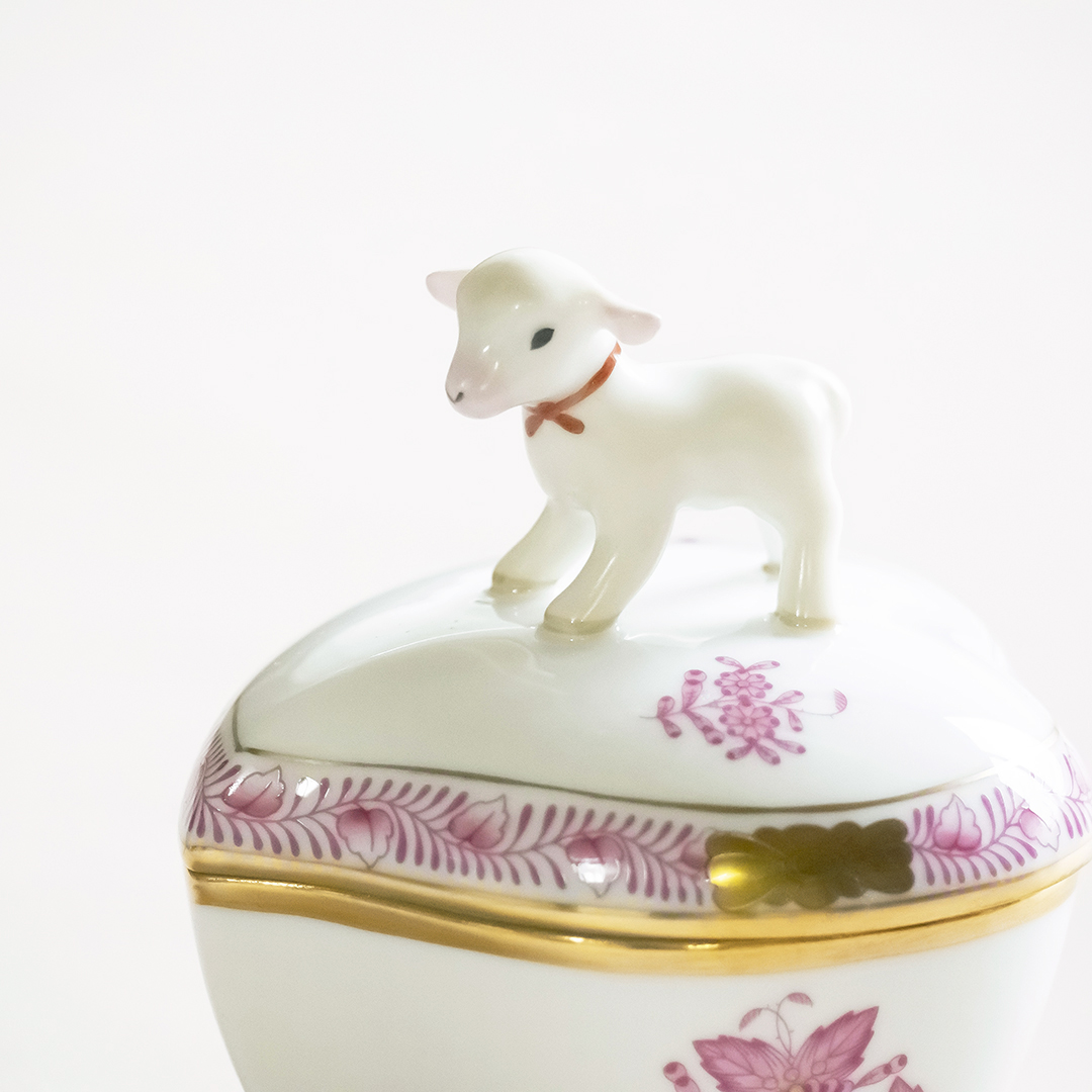 アポニー・ベビーピンク] ハートボンボン(S) ヒツジ