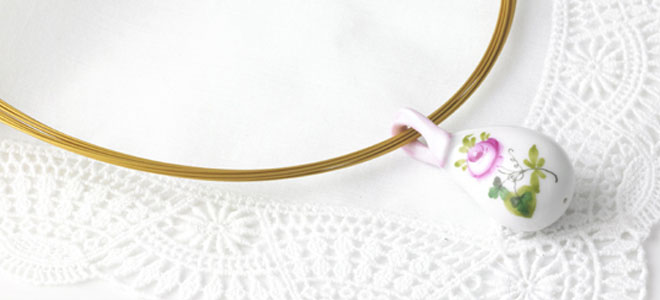 ペンダント] バタフライ・ライラック