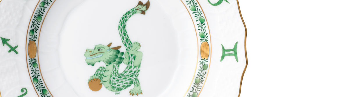 クラブ ヘレンド ジャパン本店限定］干支置物・たつ（ゴールド