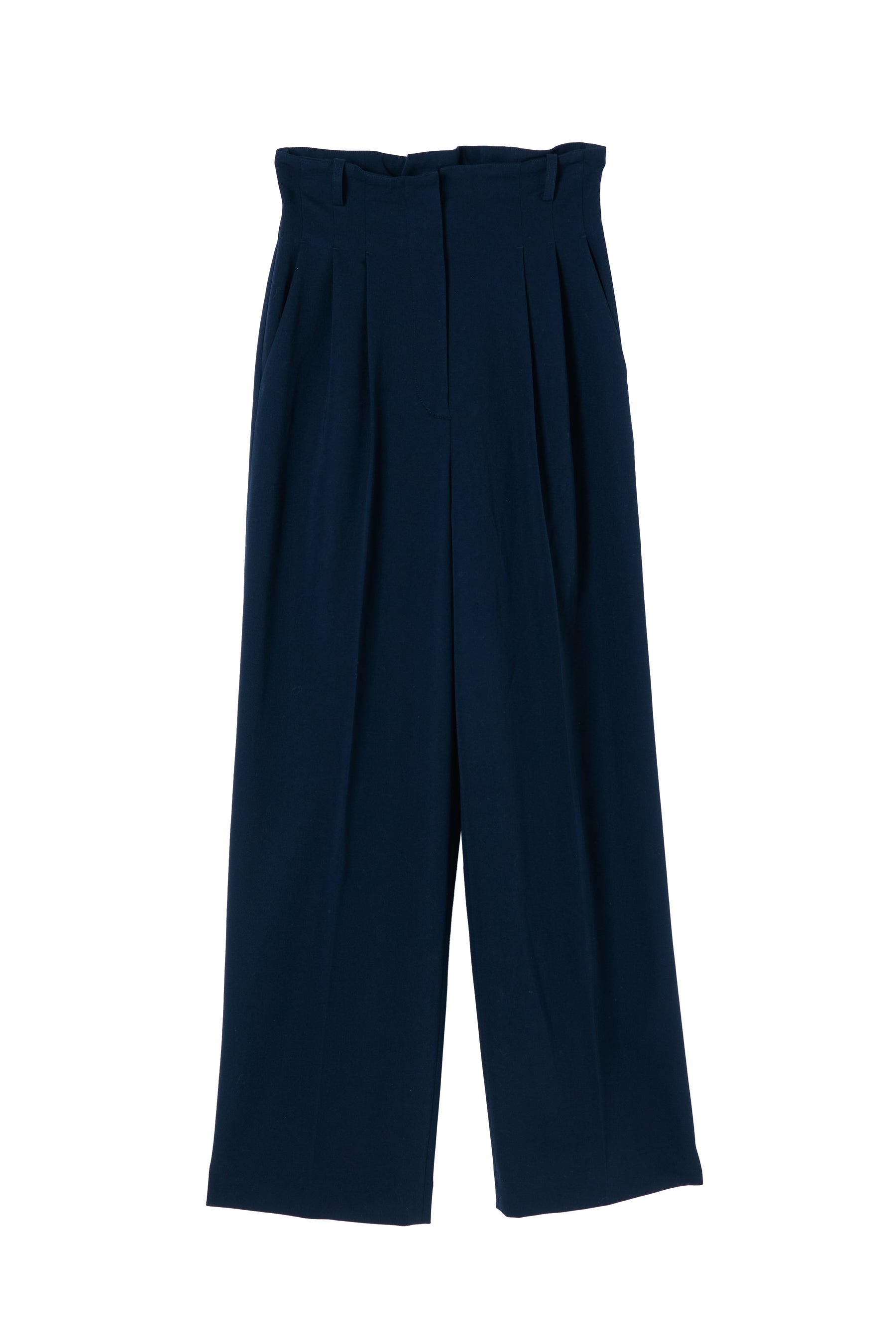 パンツ herlipto High Waist Tuck Trousers High Waist Tuck Trousers
