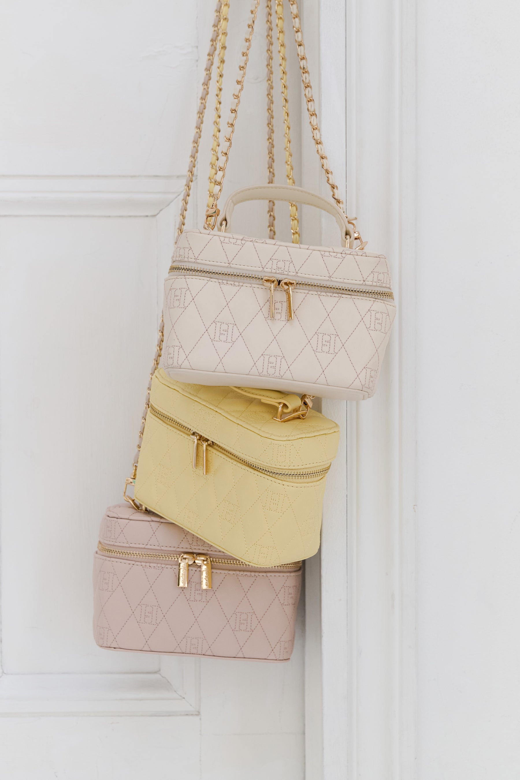 Monogram Quilted Vanity Bag