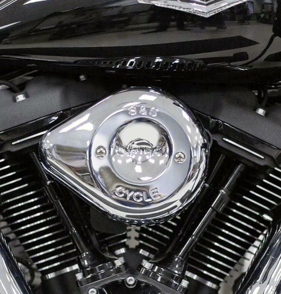 ハーレー、M8エンジン用S&S（エス・アンド・エス） エアクリーナー