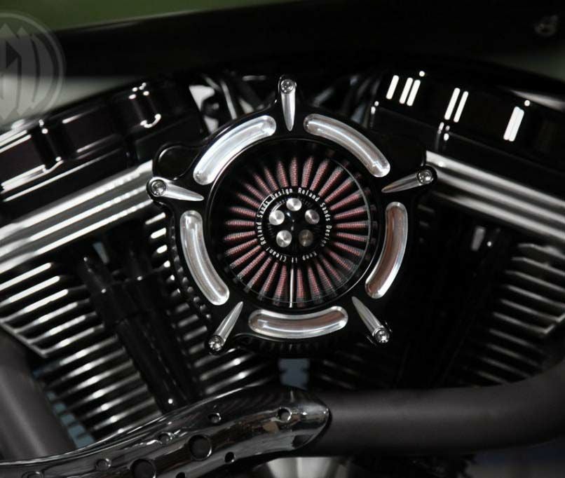 SALE】RSD タービン エアクリーナーキット コントラスト |ハーレー