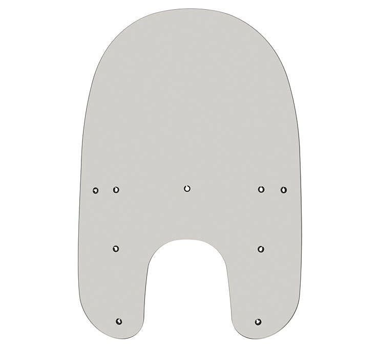 ハーレー、エボリューション・ソフテイル ハーレー純正 ウインドシールド