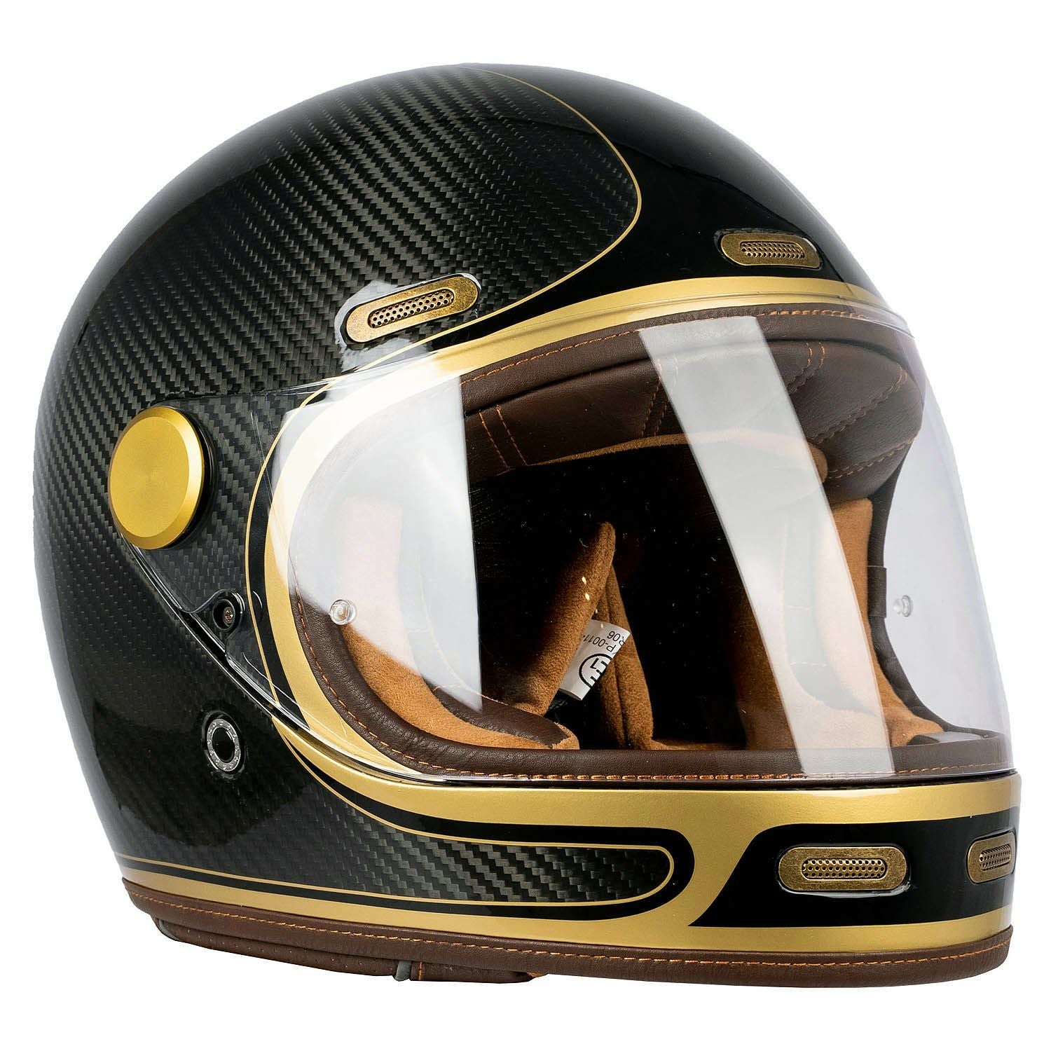 フルフェイス ヘルメット ロードスター3 フルカーボン ゴールド