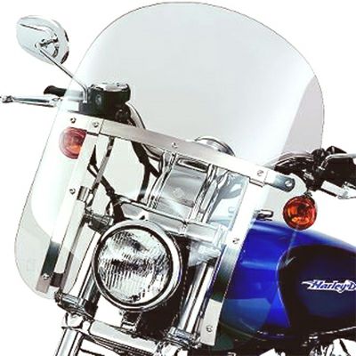 ハーレー、クイックリリース・コンパクト・ウインドシールド