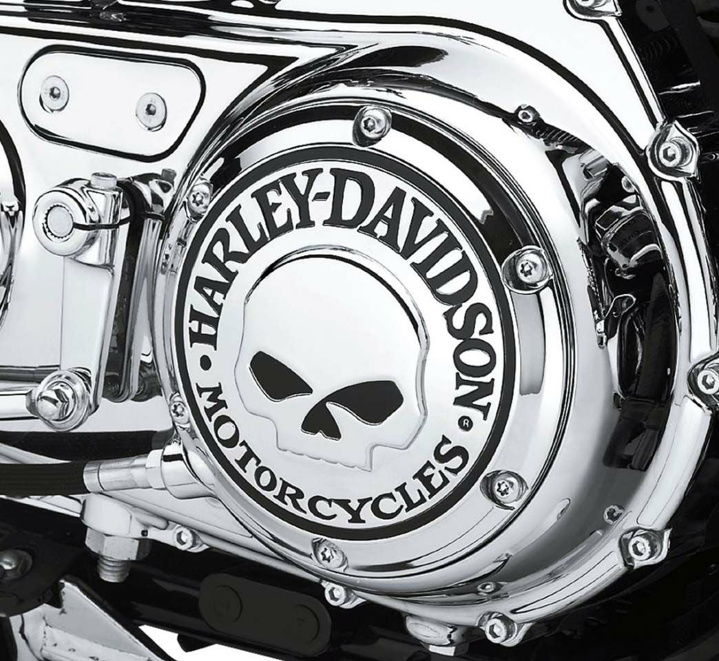 ウィリーG. スカルコレクション ダービーカバー クローム 【スポーツ