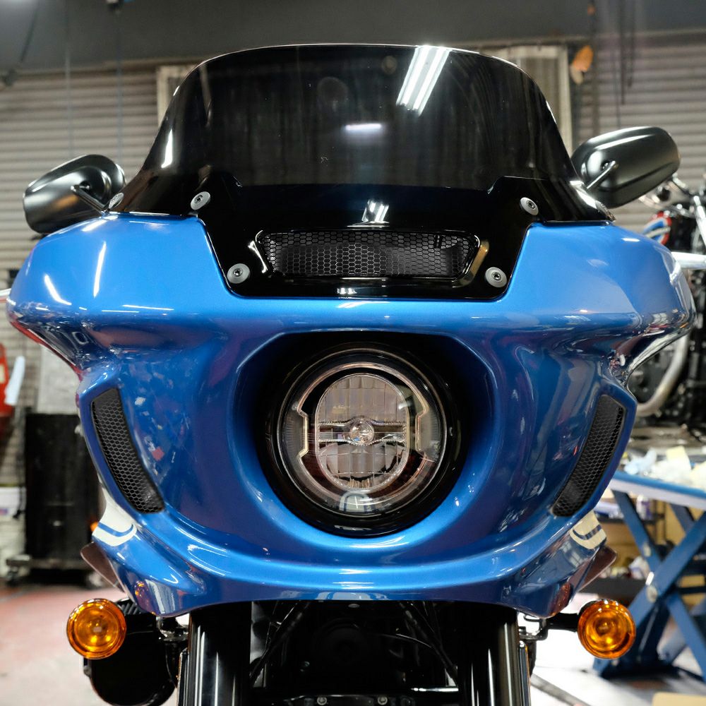 SALE】クロックワークス FLARE ウインドシールド 8インチ ダーク