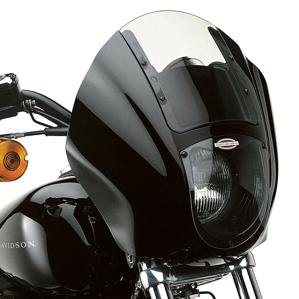 H-Dデタッチャブル・クォーターフェアリングキット ビビットブラック