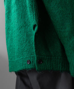 stein / シュタイン】KID MOHAIR KNIT CARDIGAN - GREEN | 公式通販
