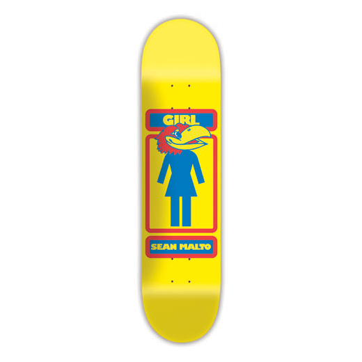 GIRL Skateboards Deck Sean Malto HAWKS | ガール スケートボード