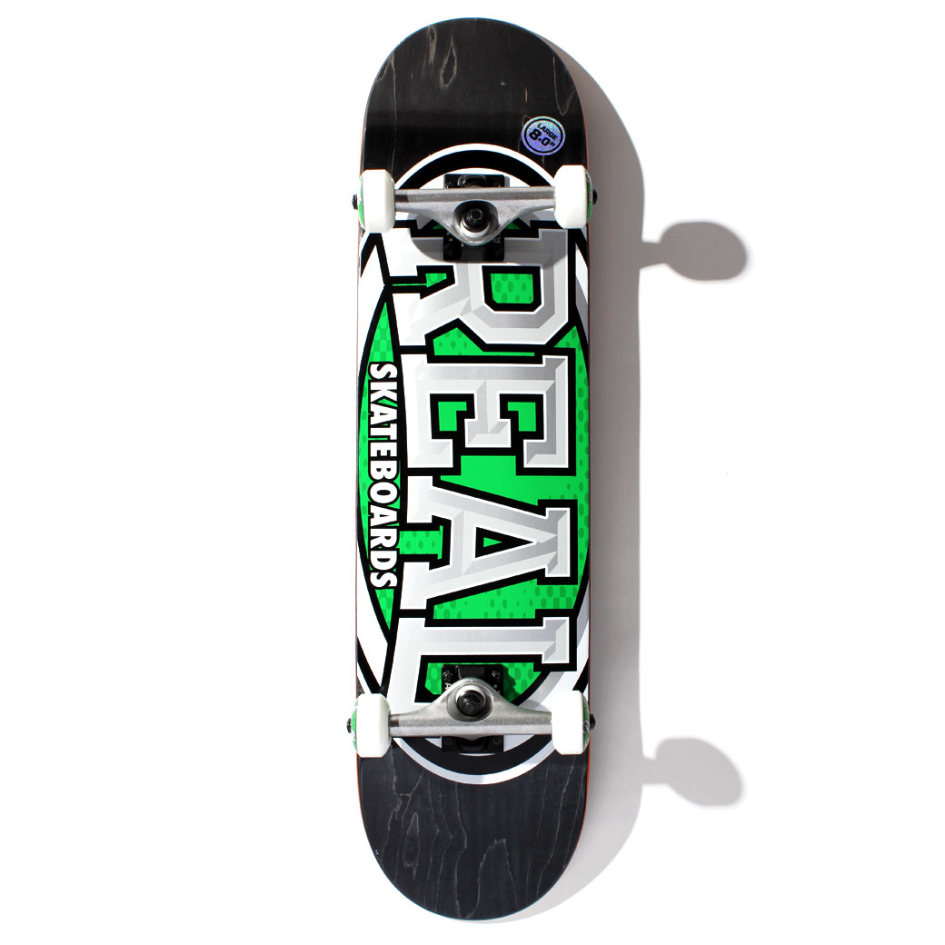 スケボー初心者におすすめ REAL コンプリートデッキ DROPOUT 8インチ