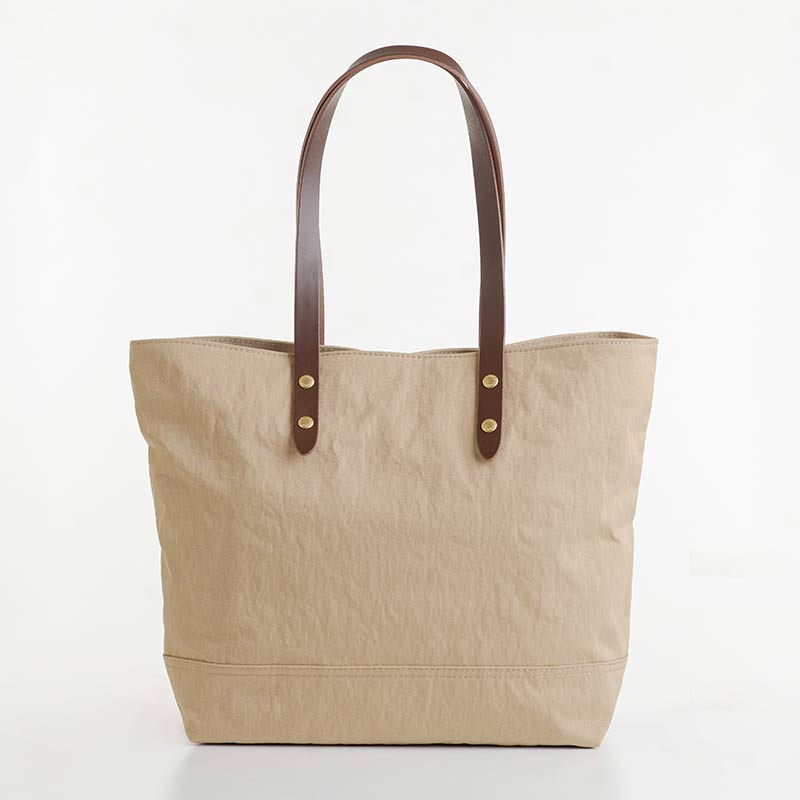 コンブ 革持ち手トート – 日乃本帆布