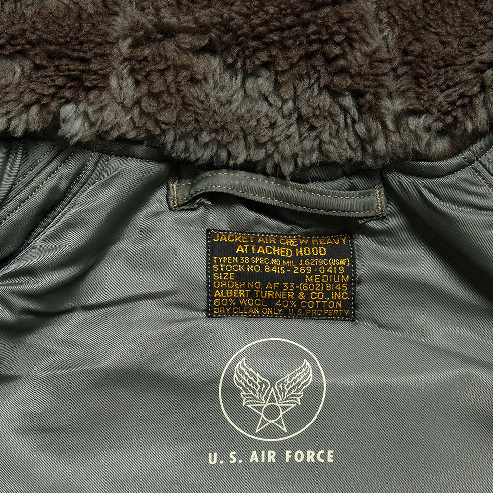 BUZZ RICKSON'S Type N-3B “ALBERT TURNER & CO., INC.” BR14919