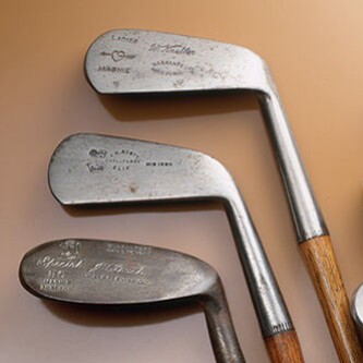 アンティーク ゴルフクラブ GIBSON SUPERSTAR ヒッコリー 4本