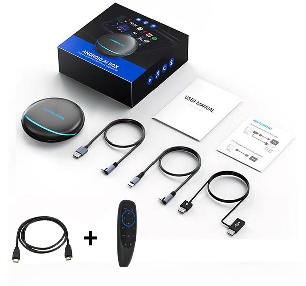 Android 12 AI Box Wireless CarPlay AI Box Wireless Android Auto 4G