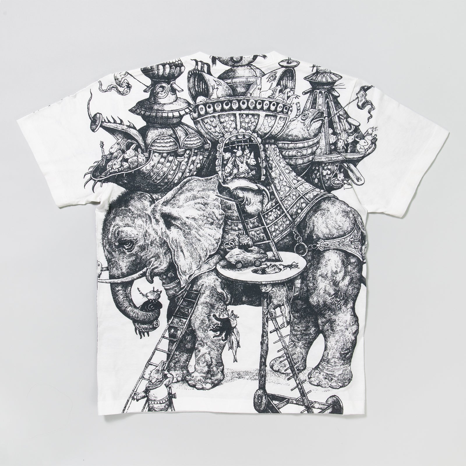 Tシャツ BABEL（WH) – ボリス雑貨店