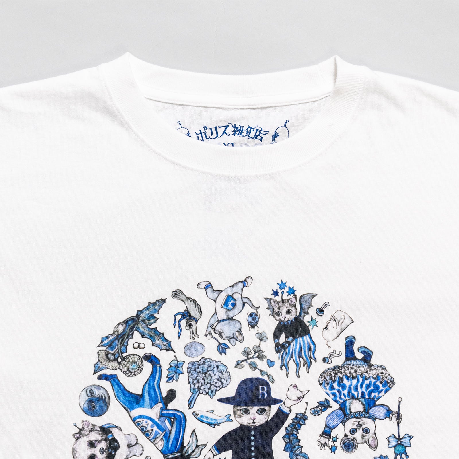 ロンT BLUE – ボリス雑貨店