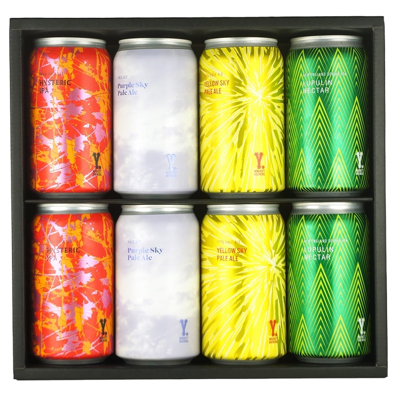 Y.MARKET定番ビール詰め合わせギフト8缶セット: 愛知東桜デパート