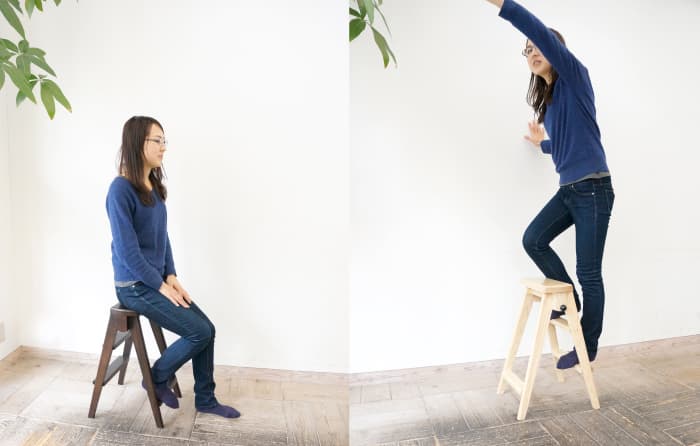 木製脚立・ステップスツール | 大阪のオーダー家具・インテリア