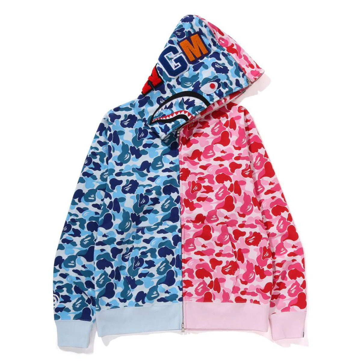 A BATHING APE アベイシングエイプ - ABC CAMO SEPARATE SHARK FULL
