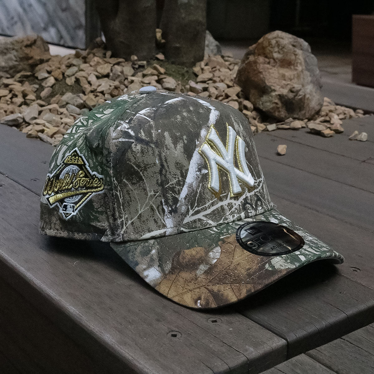 NEW ERA New York Yankees - 9FORTY A-Frame Real Tree Snapback Hat