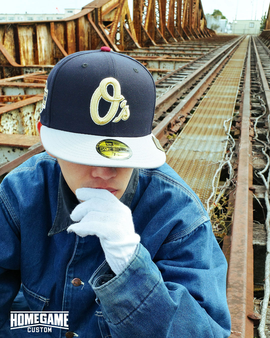 NEW ERA - Baltimore Orioles 20th Anniversary 59FIFTY NAVY/GRAY