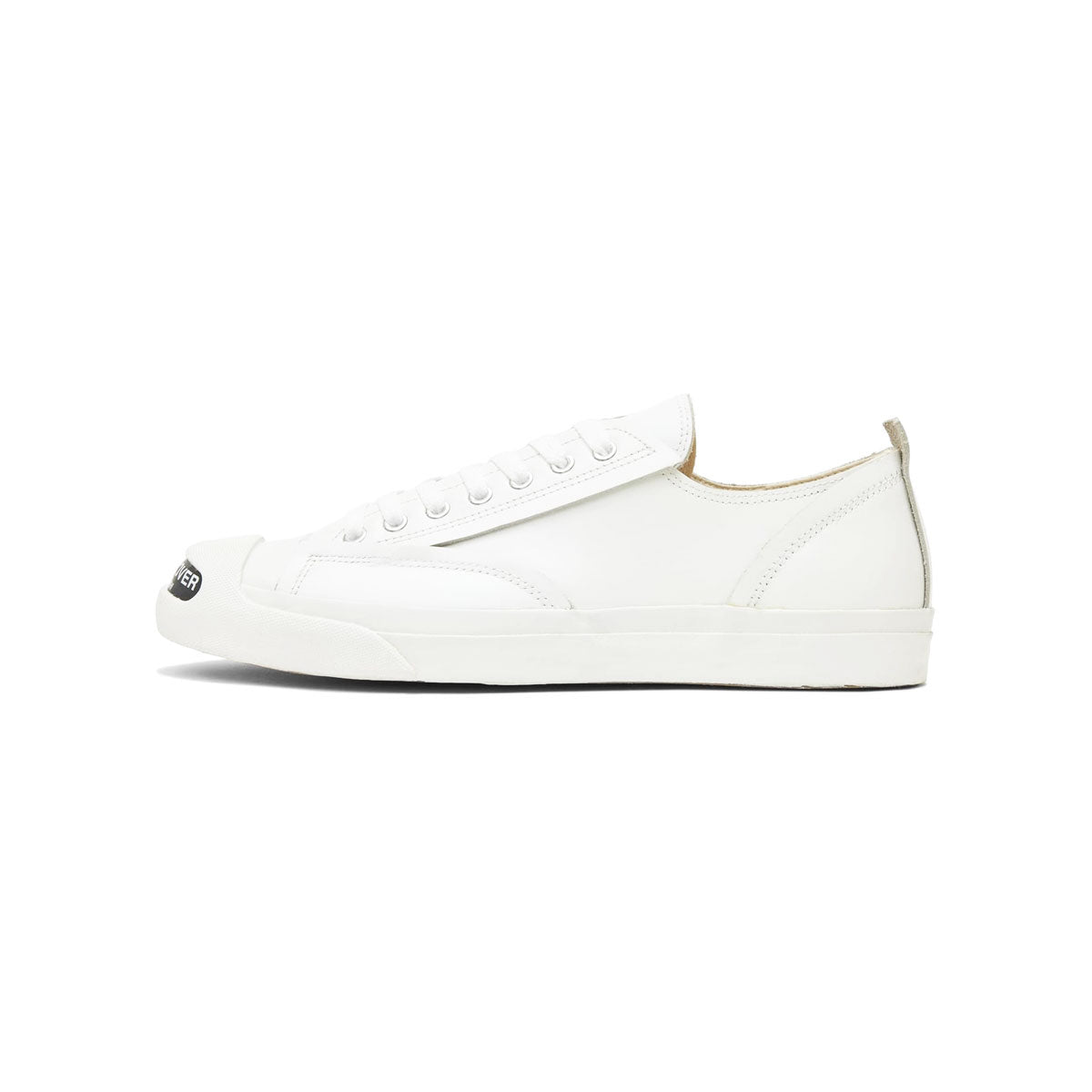 UNDERCOVER TOE LOGO LEATHER SNEAKERS WHITE アンダーカバー トー