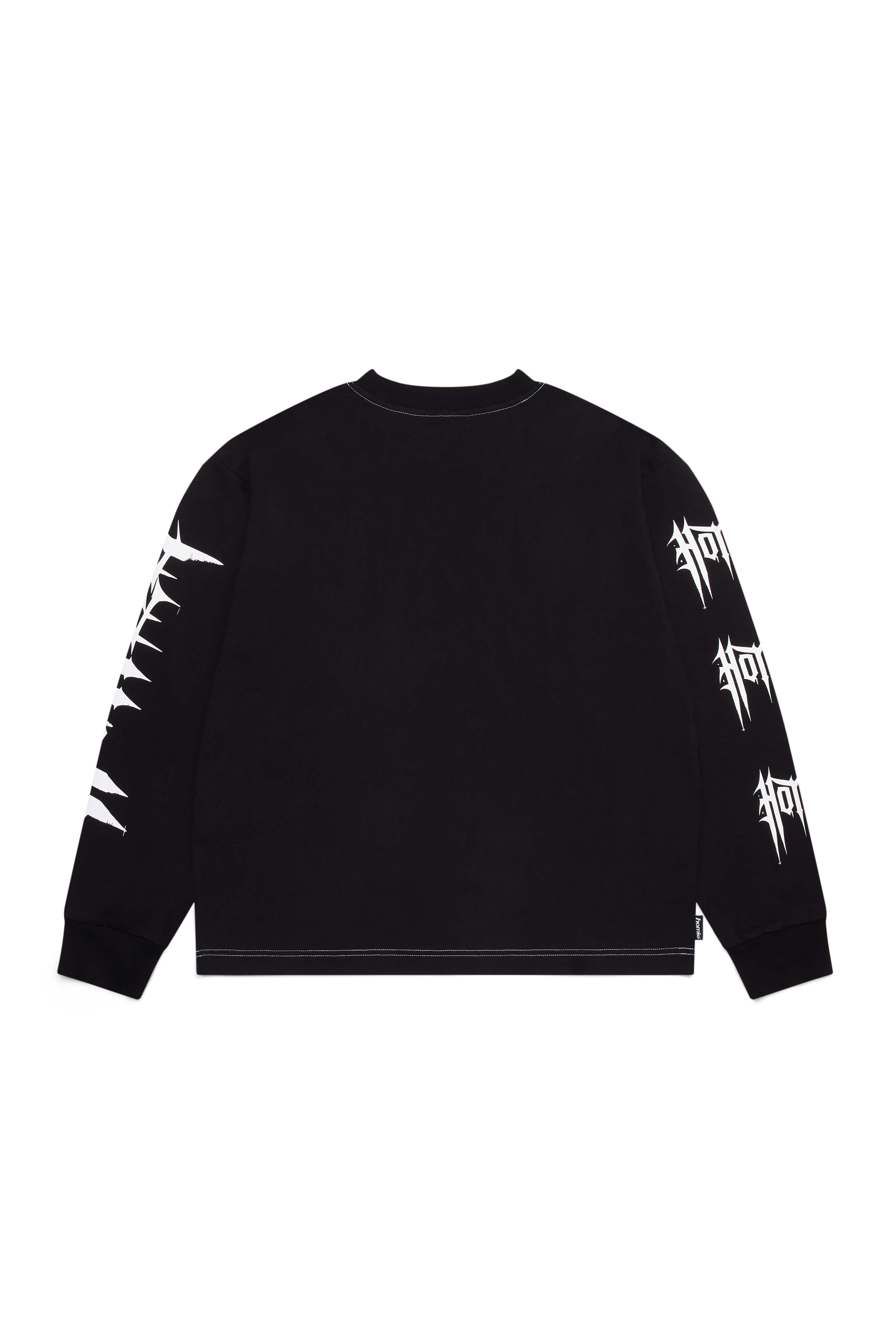Skull LS Tee - Black – homie.com.au