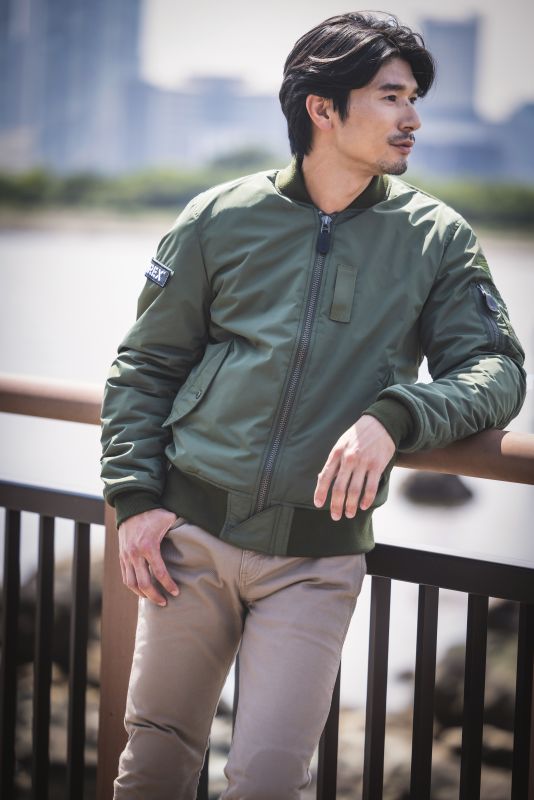 MA-1ジャケット(WM カーキ): ウェア・グッズ｜HondaGO BIKE GEAR