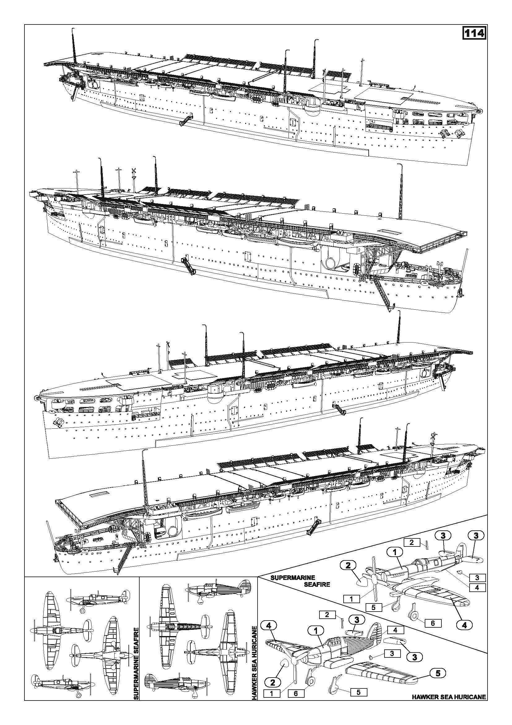 AJM Models 1/700 HMS Argus WWII AJM700-043 – Hobby Link