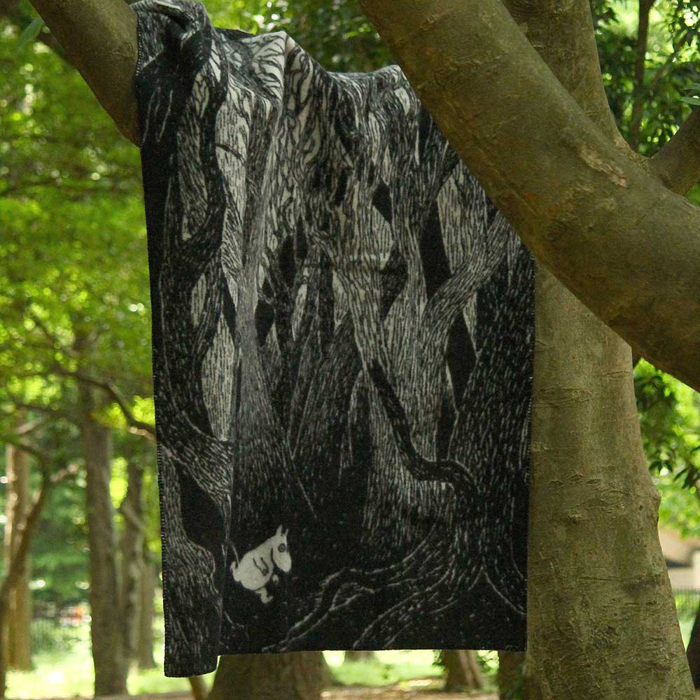 Moomin ムーミン KLIPPAN クリッパン ウールシングルブランケット