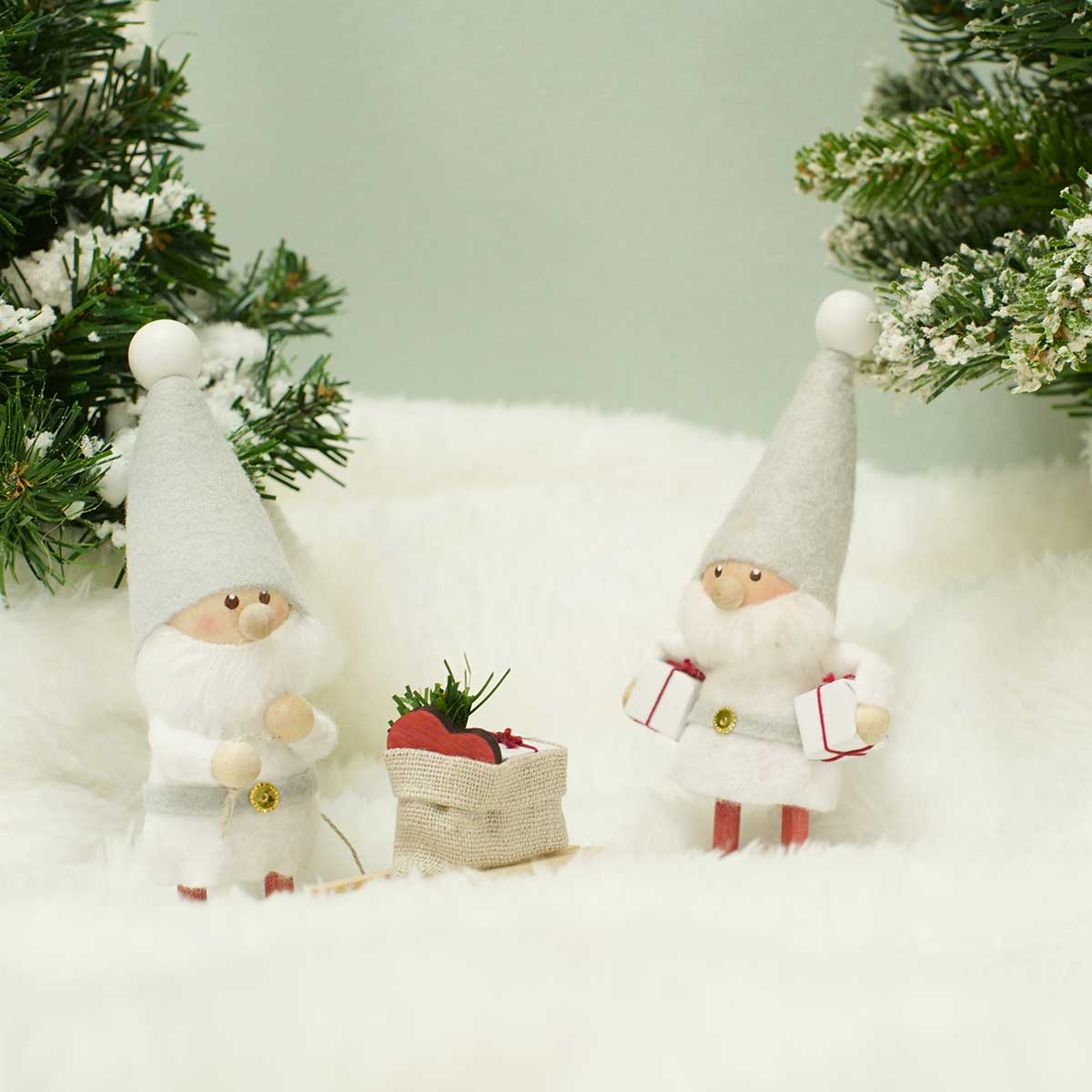 NORDIKA nisse ノルディカ ニッセ クリスマス 木製人形 ( ハートを