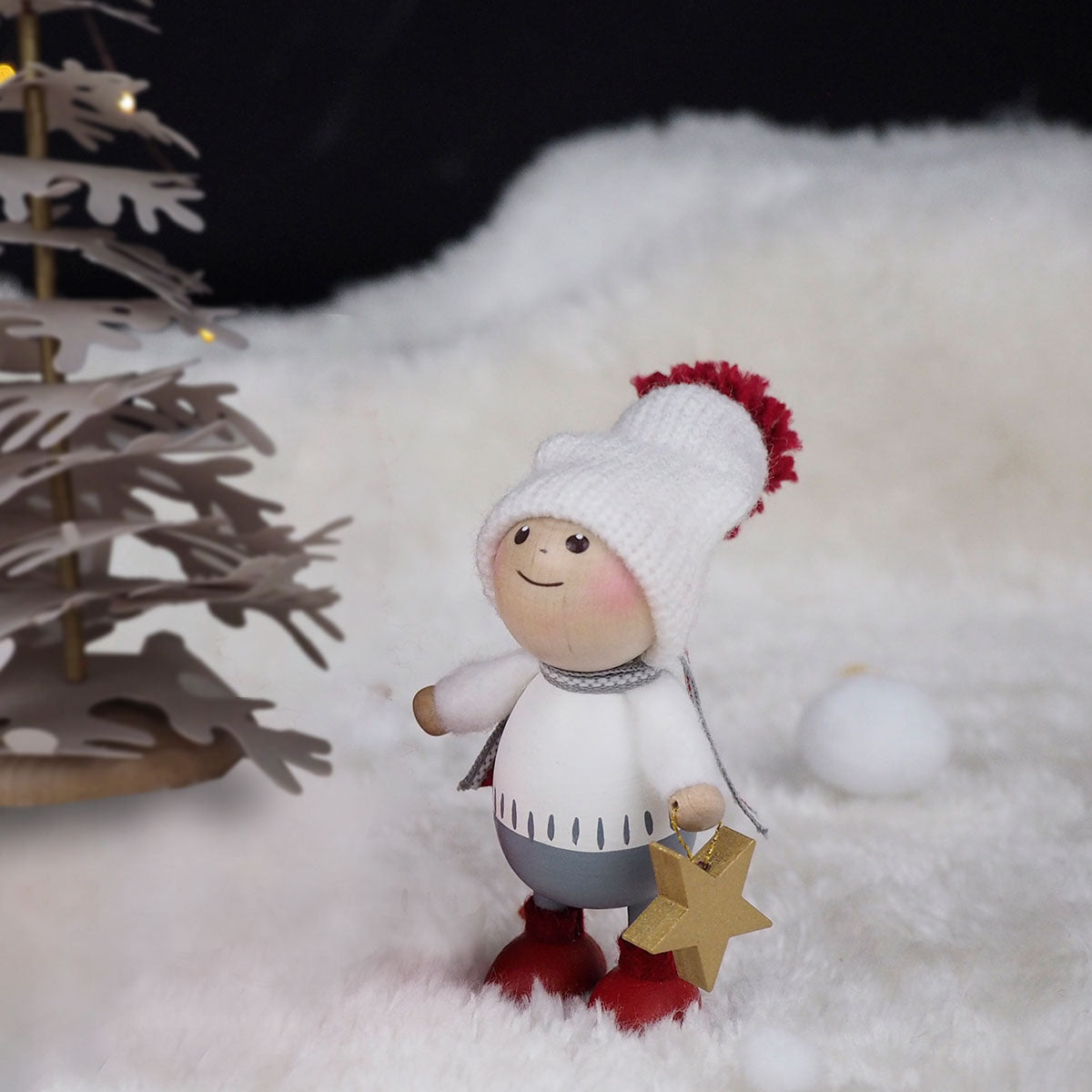 2025新作】NORDIKA nisse ノルディカ ニッセ クリスマス 木製人形 ( 星