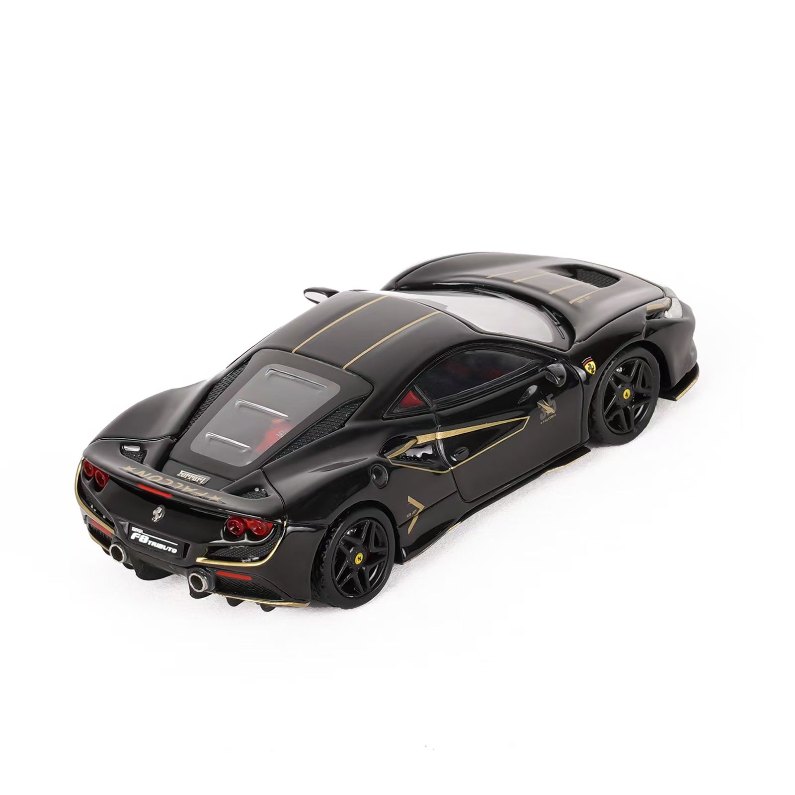XF Model 1:64 Ferrari F8 Black – Horizon Diecast